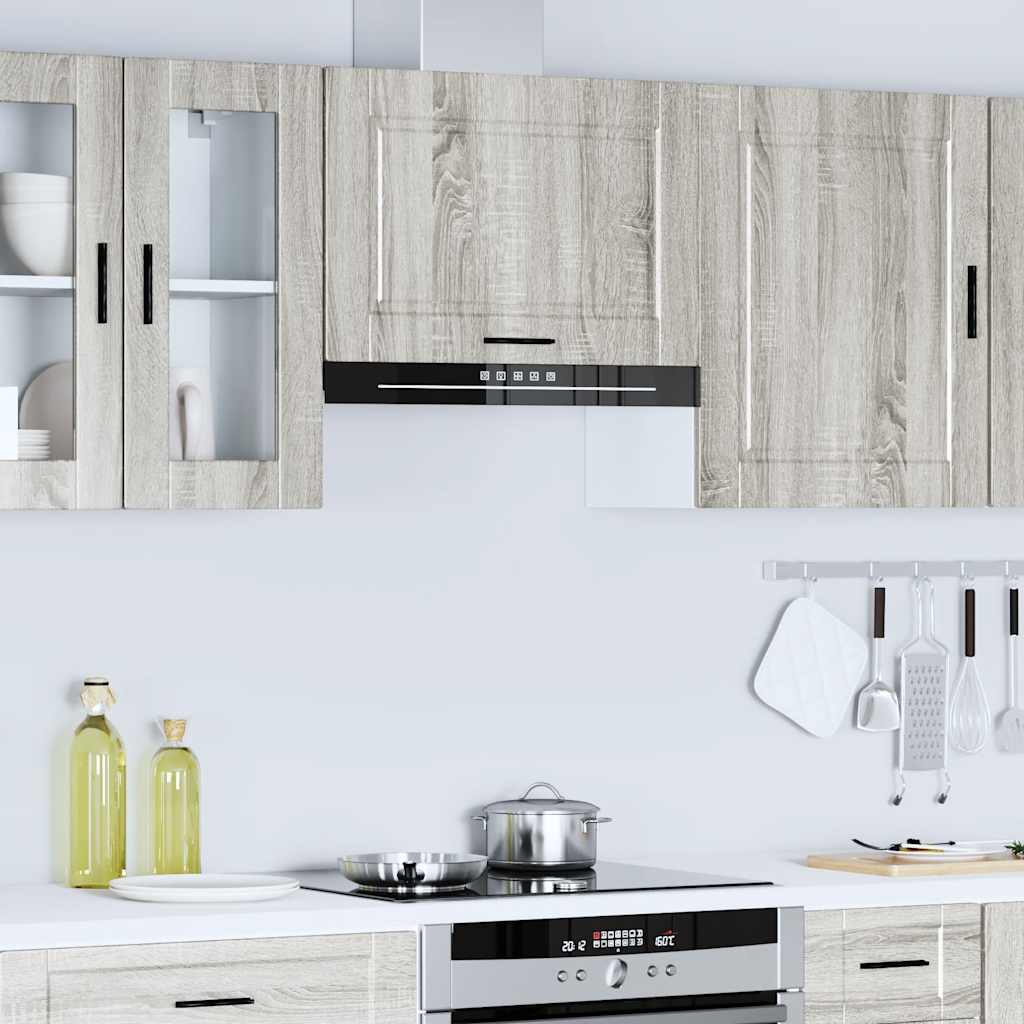 Küchen-Hängeschrank Porto Grau Sonoma Holzwerkstoff