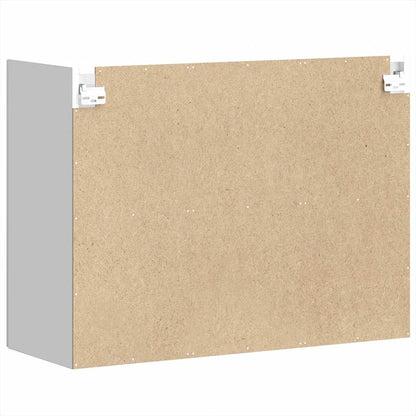 Küchen-Hängeschrank mit Glastür Porto Weiß