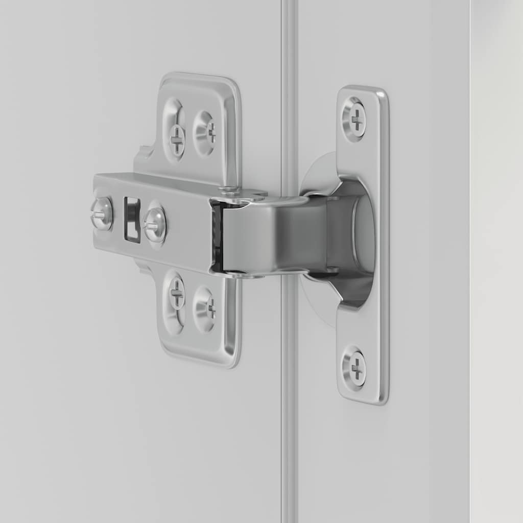 Küchen-Hängeschrank mit Glastür Porto Hochglanz-Weiß