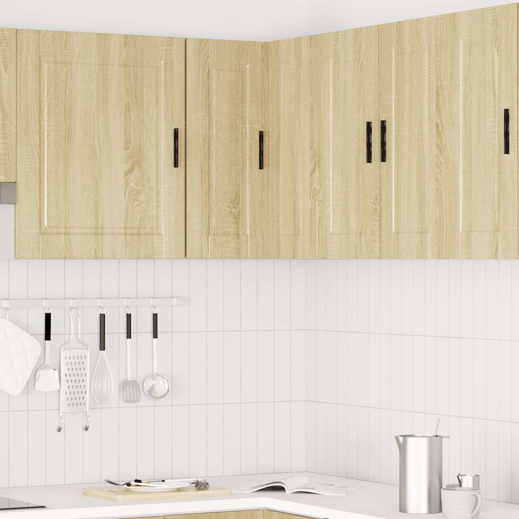 Küchen-Eckhängeschrank Porto Sonoma-Eiche Holzwerkstoff