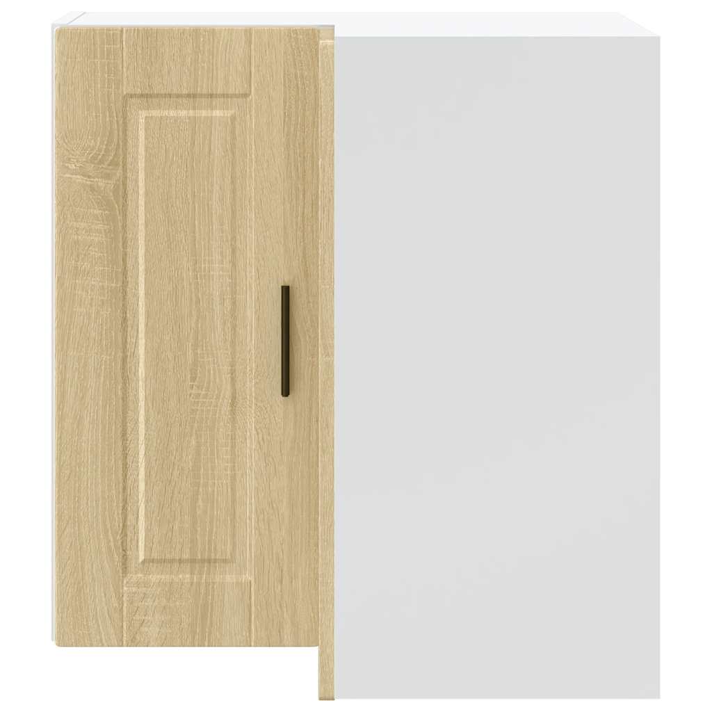 Küchen-Eckhängeschrank Porto Sonoma-Eiche Holzwerkstoff