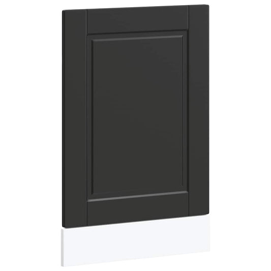 Opvaskemaskine panel Porto Sort 45x1,5x67 cm træmateriale