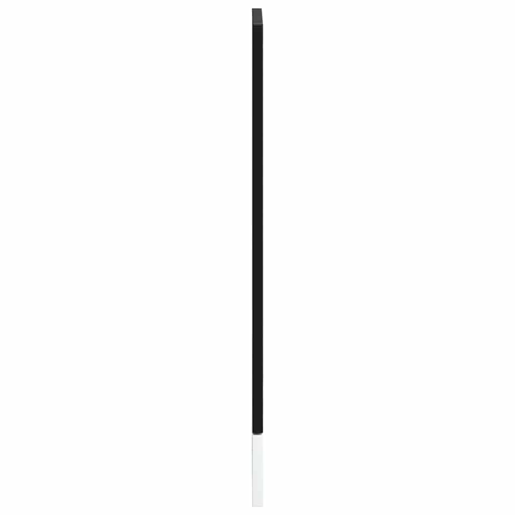 Geschirrspülerblende Porto Schwarz 45x1,5x67 cm Holzwerkstoff