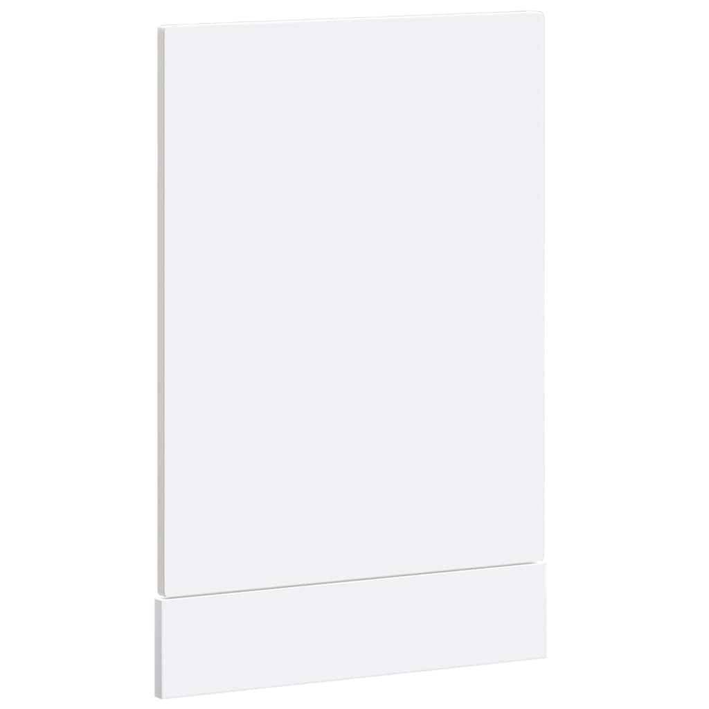 Opvaskemaskine panel Porto højglans hvid 45x1,5x67 cm