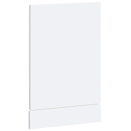 Opvaskemaskine panel Porto højglans hvid 45x1,5x67 cm