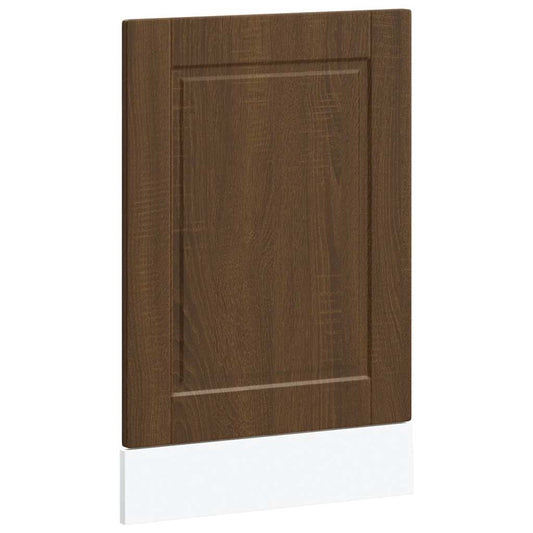 Opvaskemaskine panel Porto Brown Oak look 45x1,5x67 cm
