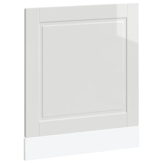 Geschirrspülerblende Porto Hochglanz-Weiß 60x1,5x67 cm