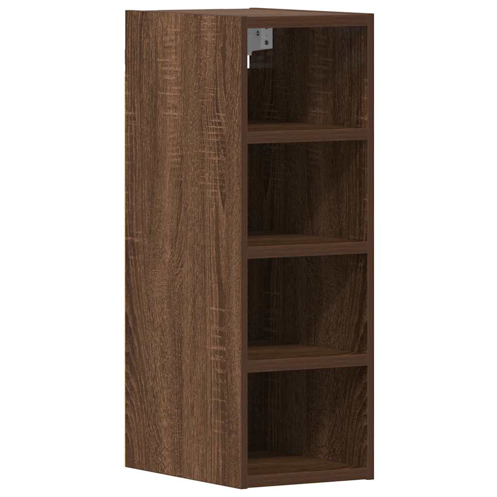Overskab Brun Eg Look 20x29,5x60 cm Træ Materiale