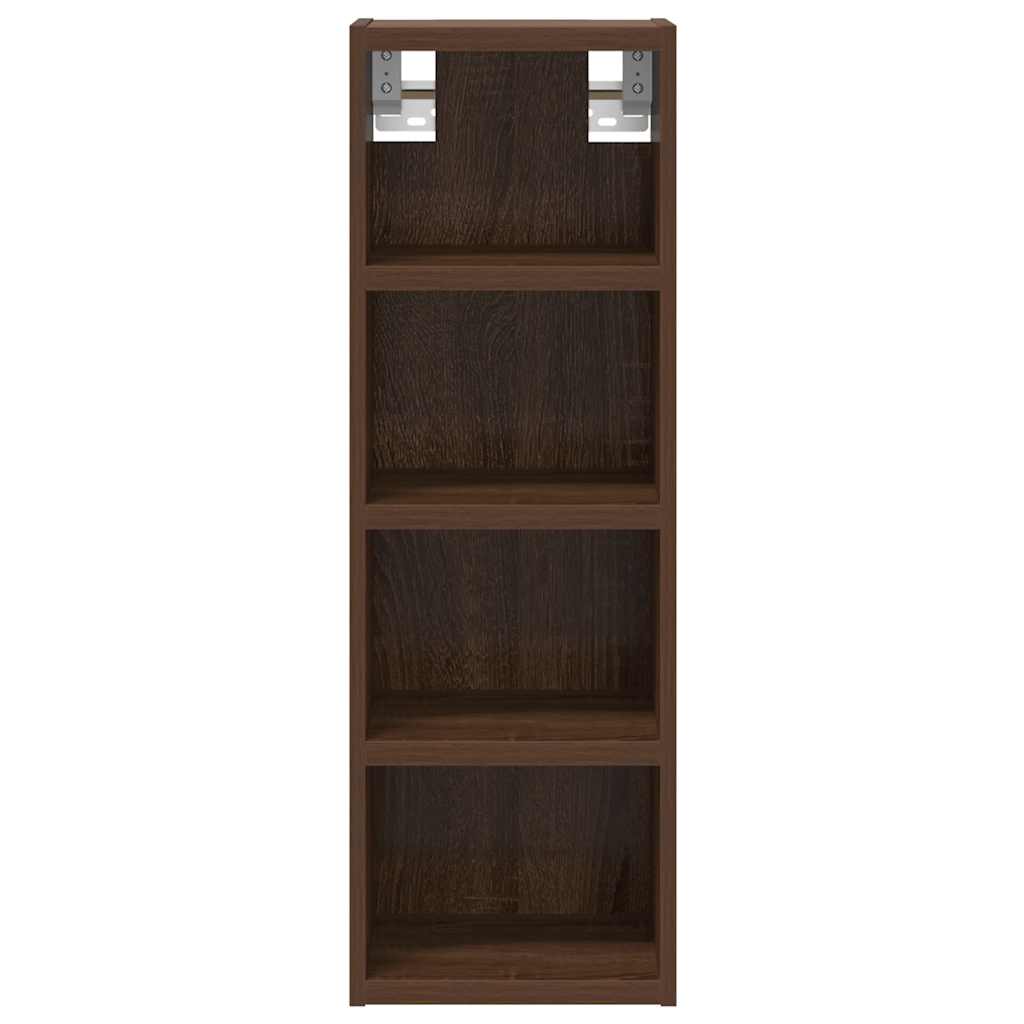 Overskab Brun Eg Look 20x29,5x60 cm Træ Materiale