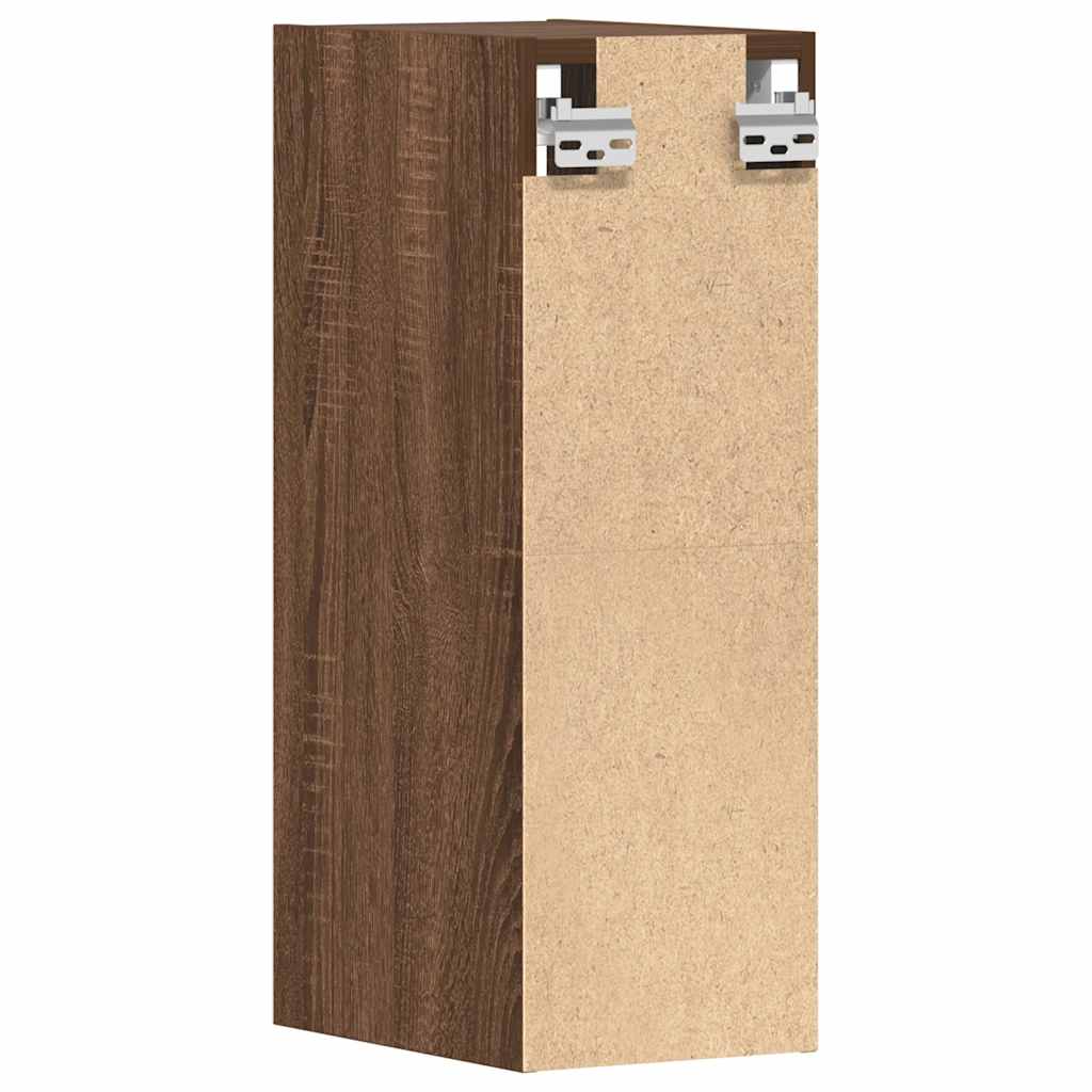 Overskab Brun Eg Look 20x29,5x60 cm Træ Materiale