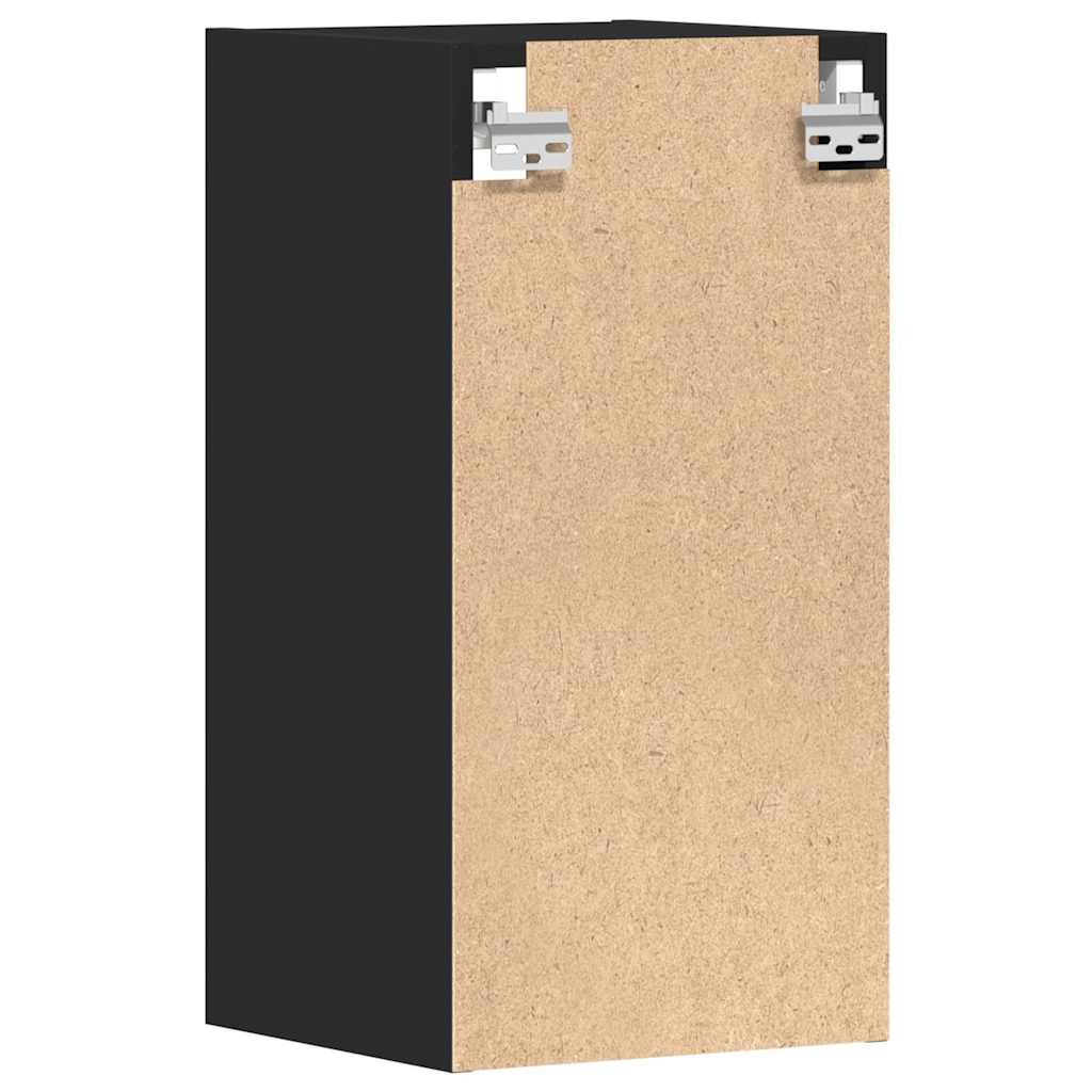 Hängeschrank Riga Schwarz 30x29,5x60 cm Holzwerkstoff