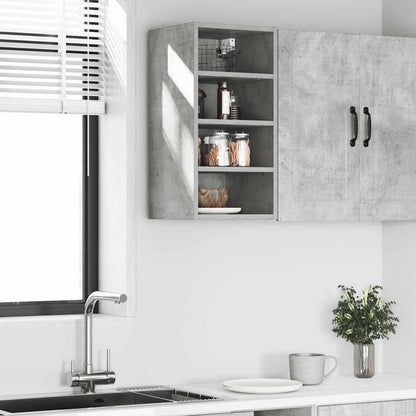 Hängeschrank Riga Betongrau 30x29,5x60 cm Holzwerkstoff