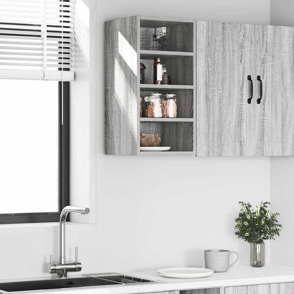 Hängeschrank Riga Grau Sonoma 30x29,5x60 cm Holzwerkstoff