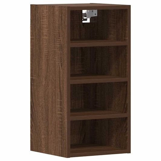 Overskab Brun Eg Look 30x29,5x60 cm Træ Materiale