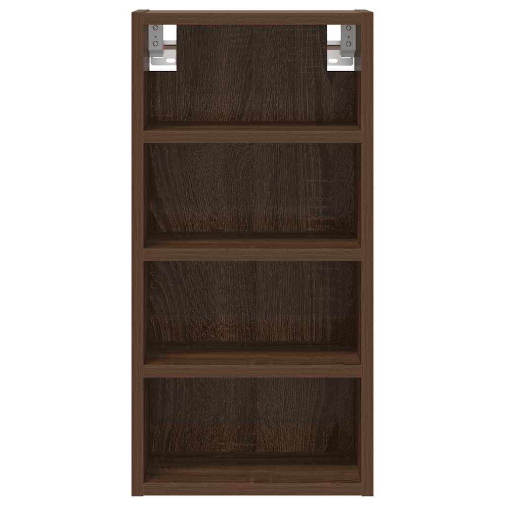 Overskab Brun Eg Look 30x29,5x60 cm Træ Materiale