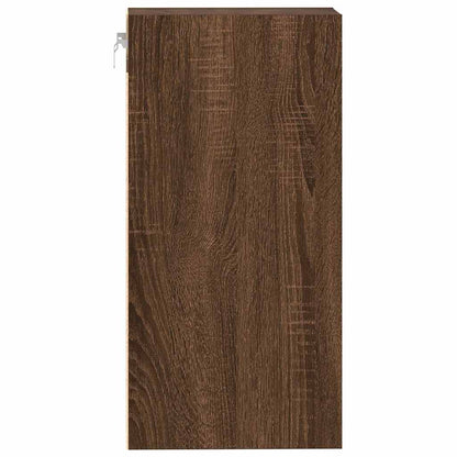Overskab Brun Eg Look 30x29,5x60 cm Træ Materiale
