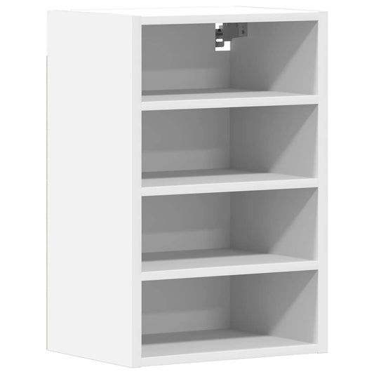 Overskab Hvid 40x29,5x60 cm Træ Materiale
