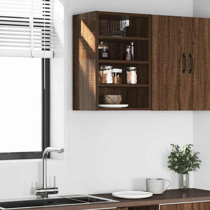 Hängeschrank Riga Braun Eichen-Optik 40x29,5x60 cm Holzwerkstoff