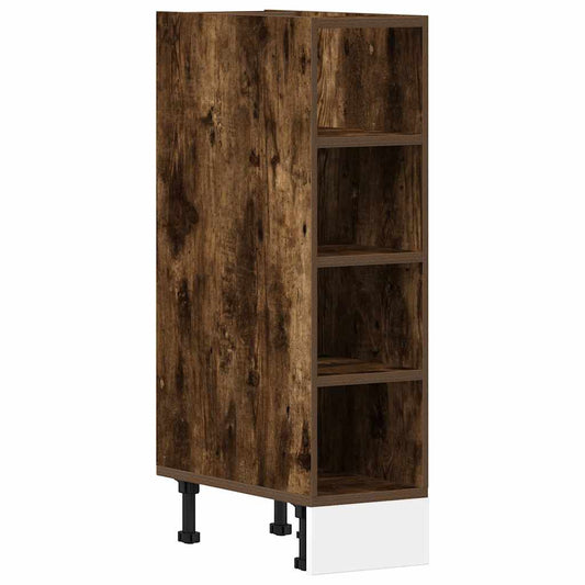 Unterschrank Riga Räuchereiche 20x44,5x81,5 cm Holzwerkstoff