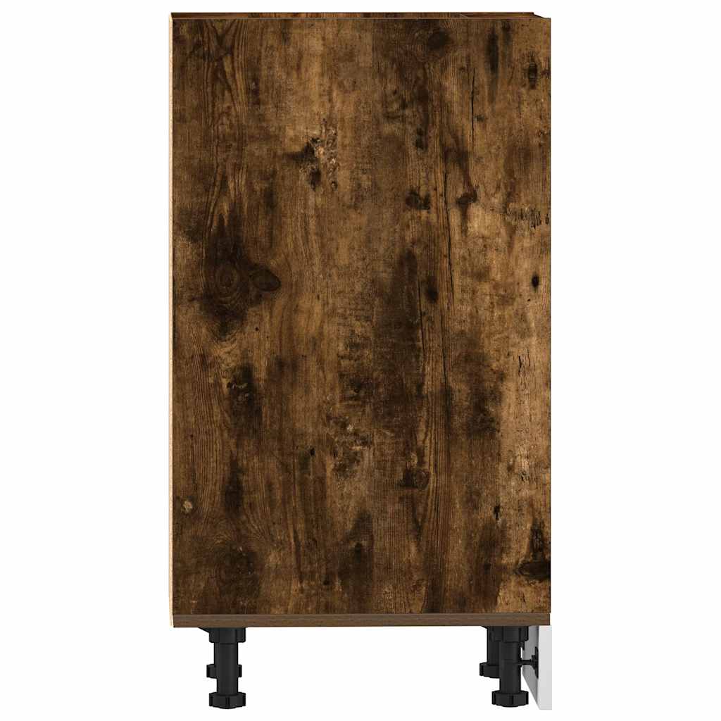 Unterschrank Riga Räuchereiche 30x44,5x81,5 cm Holzwerkstoff