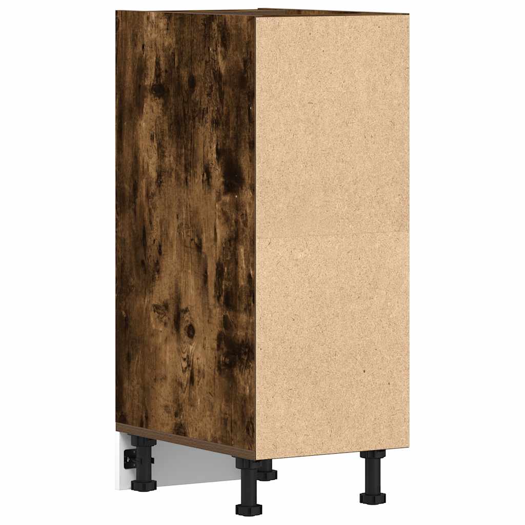 Unterschrank Riga Räuchereiche 30x44,5x81,5 cm Holzwerkstoff