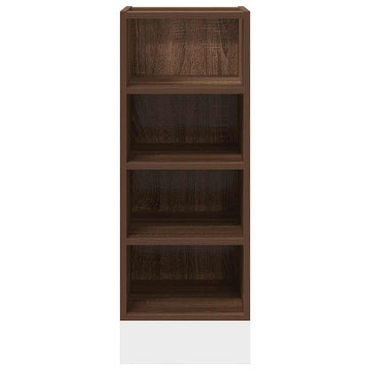 Unterschrank Riga Braun Eichen-Optik 30x44,5x81,5 cm Holzwerkstoff
