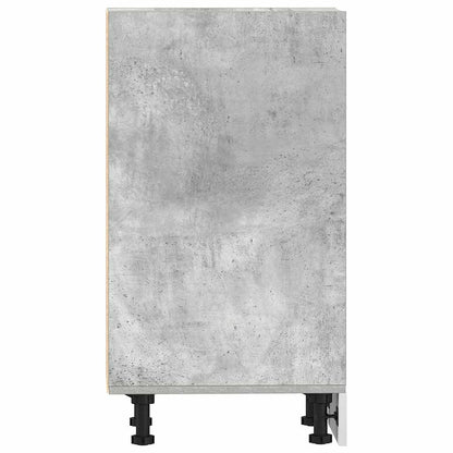 Underskab betongrå 40x44,5x81,5 cm træmateriale