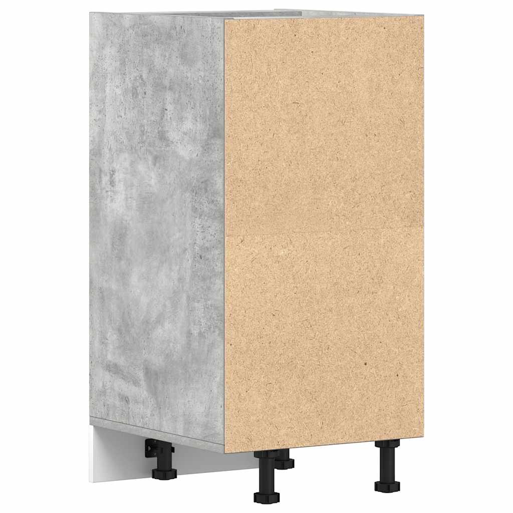 Underskab betongrå 40x44,5x81,5 cm træmateriale