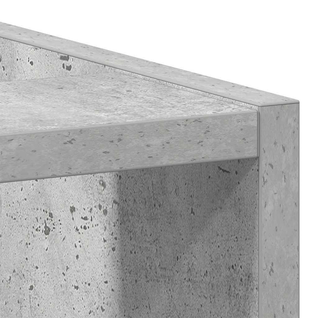 Underskab betongrå 40x44,5x81,5 cm træmateriale