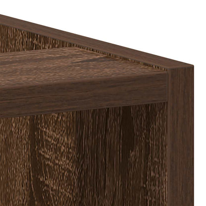 Unterschrank Riga Braun Eichen-Optik 40x44,5x81,5 cm Holzwerkstoff