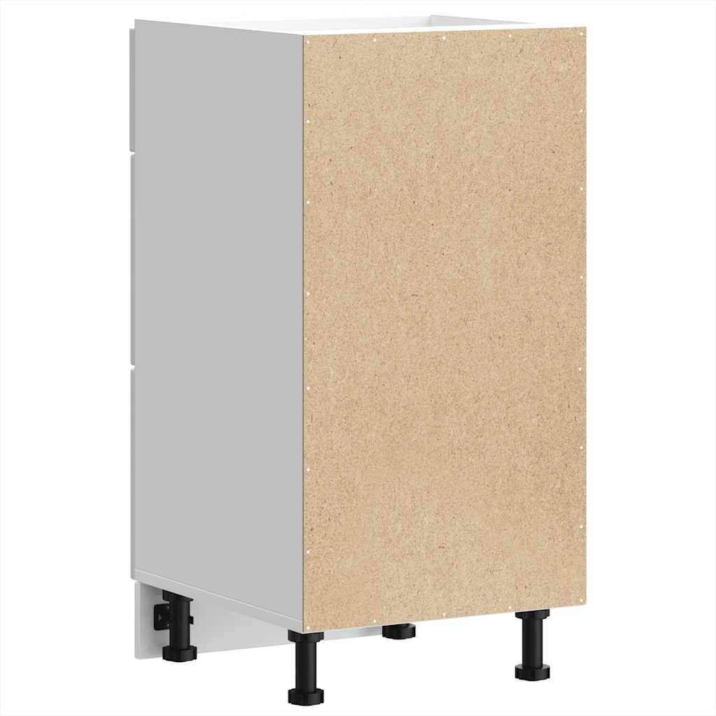 Underskab Hvid 40x46x81,5 cm Træ Materiale