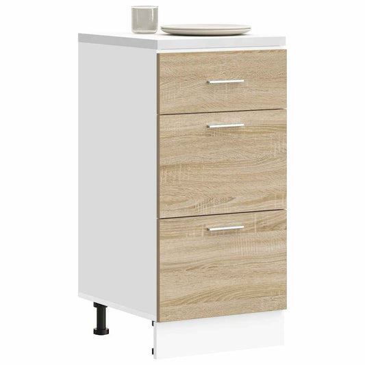 Unterschrank Lyon Sonoma-Eiche 40x46x81,5 cm Holzwerkstoff