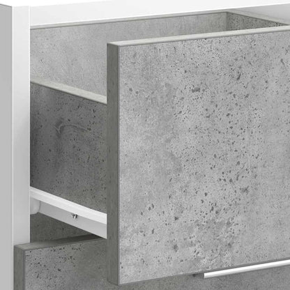 Underskab betongrå 40x46x81,5 cm træmateriale