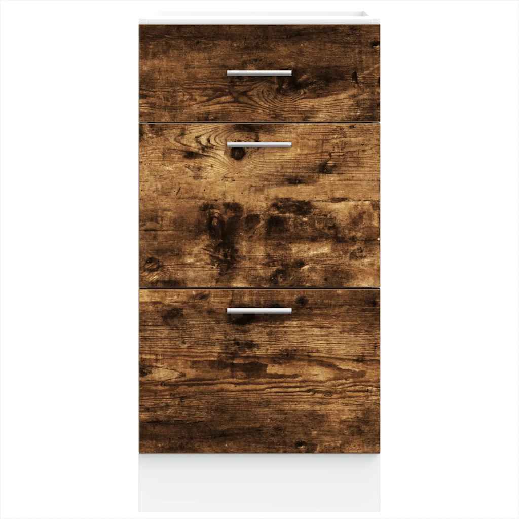 Underskab røget eg 40x46x81,5 cm træmateriale