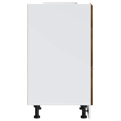 Underskab røget eg 40x46x81,5 cm træmateriale