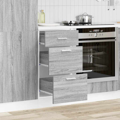 Unterschrank Lyon Grau Sonoma 40x46x81,5 cm Holzwerkstoff