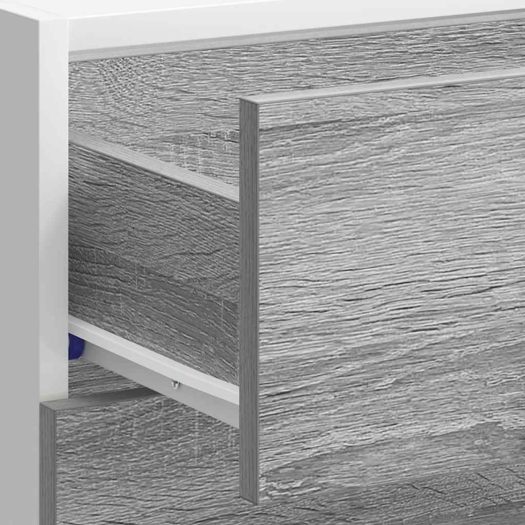Unterschrank Lyon Grau Sonoma 40x46x81,5 cm Holzwerkstoff