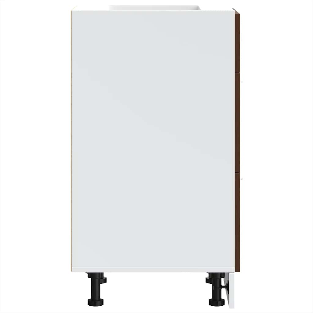 Underskab Brun Eg Look 40x46x81,5 cm Træmateriale
