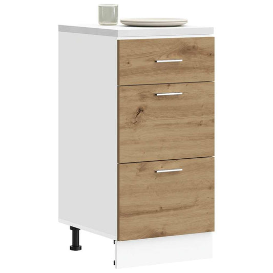 Unterschrank Lyon Artisan-Eiche 40x46x81,5 cm Holzwerkstoff