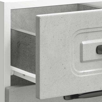 Køkkenunderskab Kalmar betongrå træmateriale