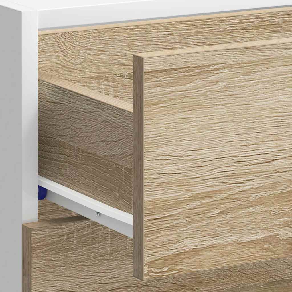 Küchenunterschrank Lyon Sonoma-Eiche Holzwerkstoff