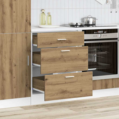 Küchenunterschrank Artisan-Eiche Holzwerkstoff