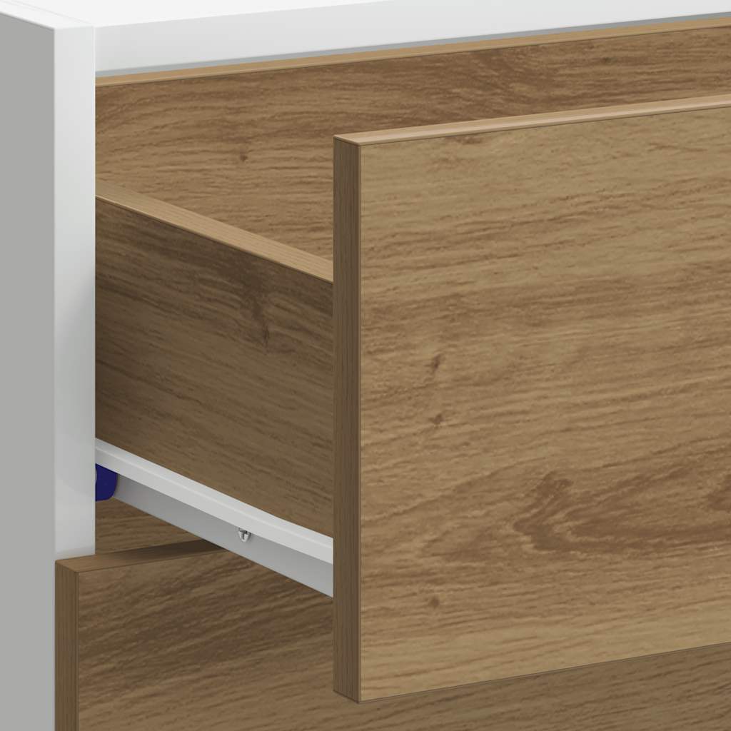 Küchenunterschrank Artisan-Eiche Holzwerkstoff
