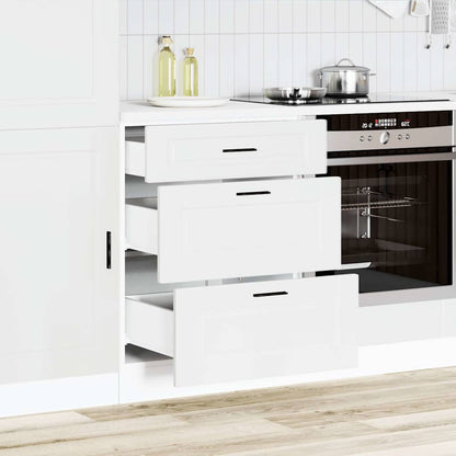 Küchenunterschrank Porto Weiß Holzwerkstoff