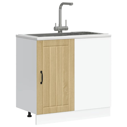 Vask underskab Lucca Sonoma eg træ materiale