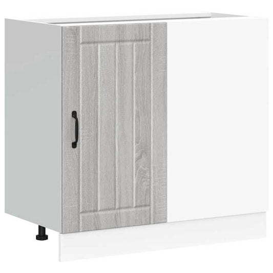 Vask underskab Lucca Grey Sonoma træmateriale