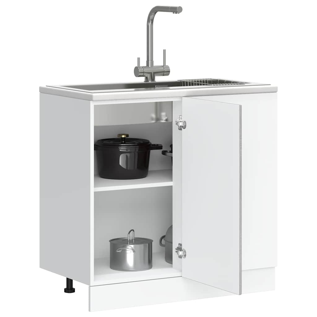 Vask underskab Lucca Grey Sonoma træmateriale
