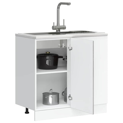 Vask underskab Lucca Grey Sonoma træmateriale