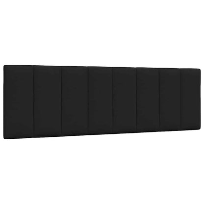 Bettgestell ohne Matratze "Hanko" Schwarz 160x200 cm Stoff