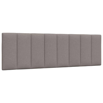 Bettgestell ohne Matratze "Hanko" Taupe 160x200 cm Stoff